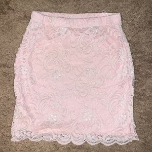 Pink flower skirt very much comfortable!!